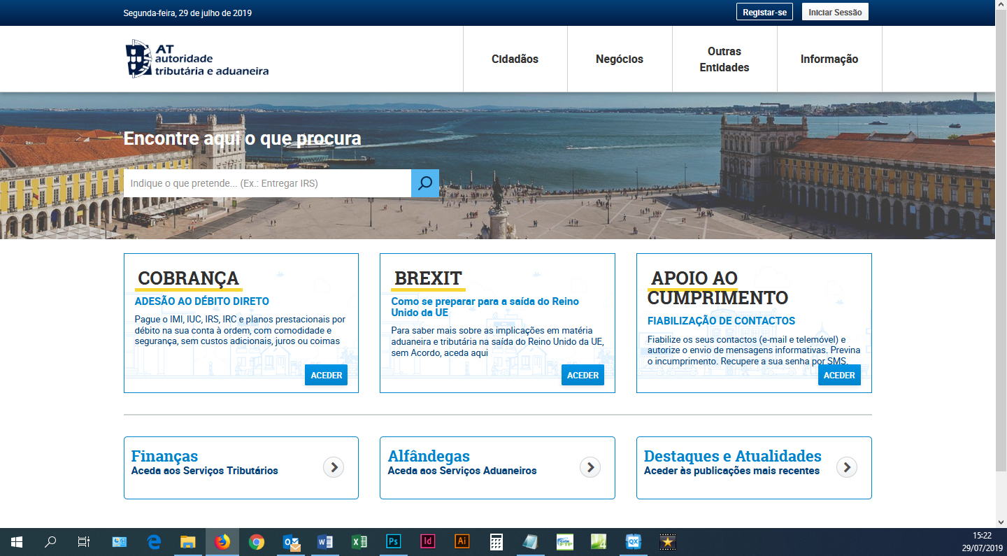 Notificacoes E Citacoes Efetuadas Na Area Reservada Do Portal Das Financas Apcmc